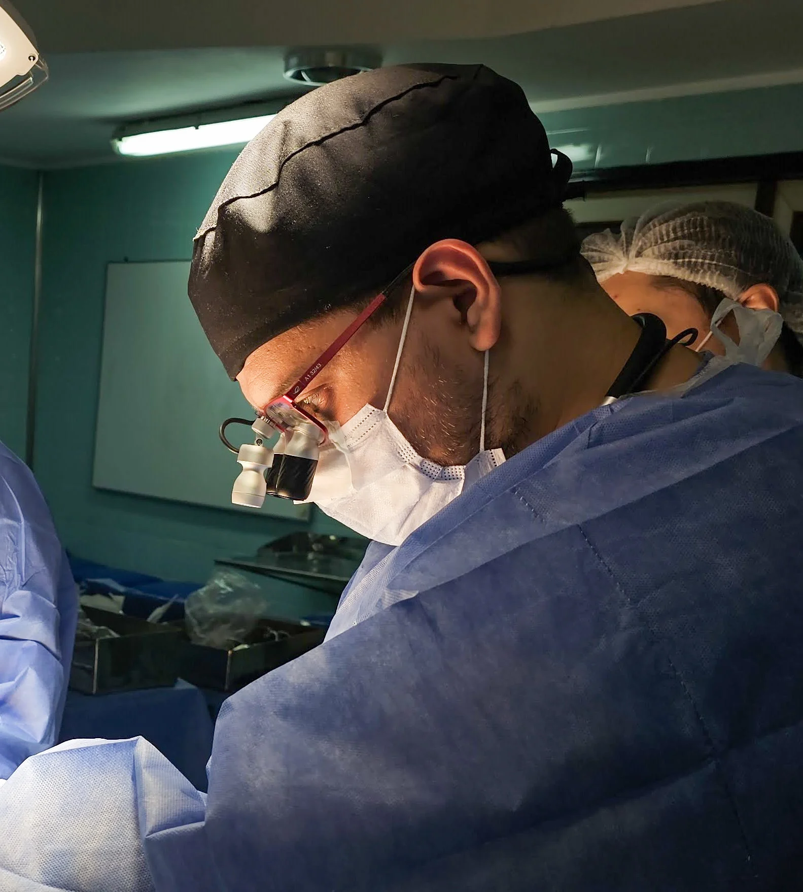 Procedimiento de reconstrucción por el Dr. Graneros